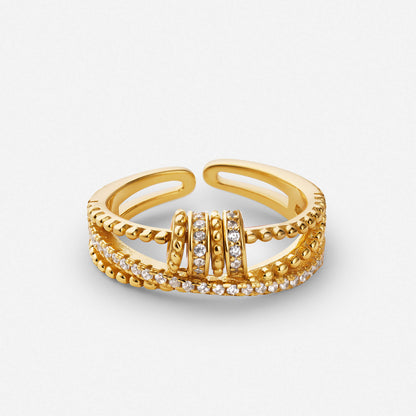 Eternal Knot-Shaped Ring