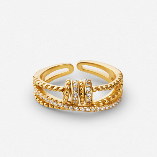 Eternal Knot-Shaped Ring