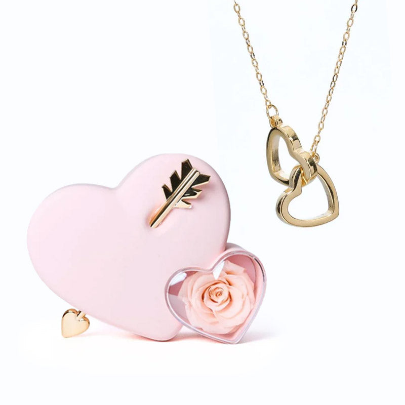 Eternal Love Chest & Personalized Heart Necklace