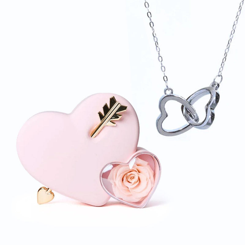 Eternal Love Box & Personalized Heart Necklace