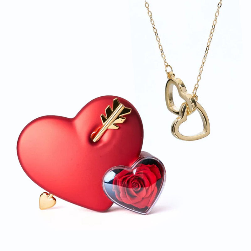 Eternal Love Box & Personalized Heart Necklace