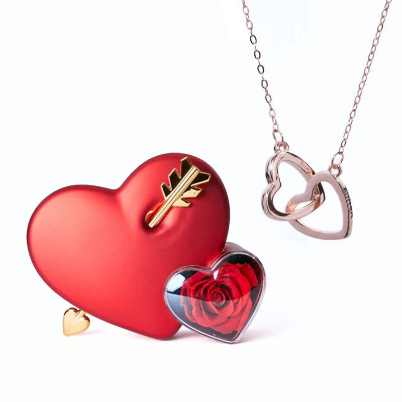 Eternal Love Box & Personalized Heart Necklace