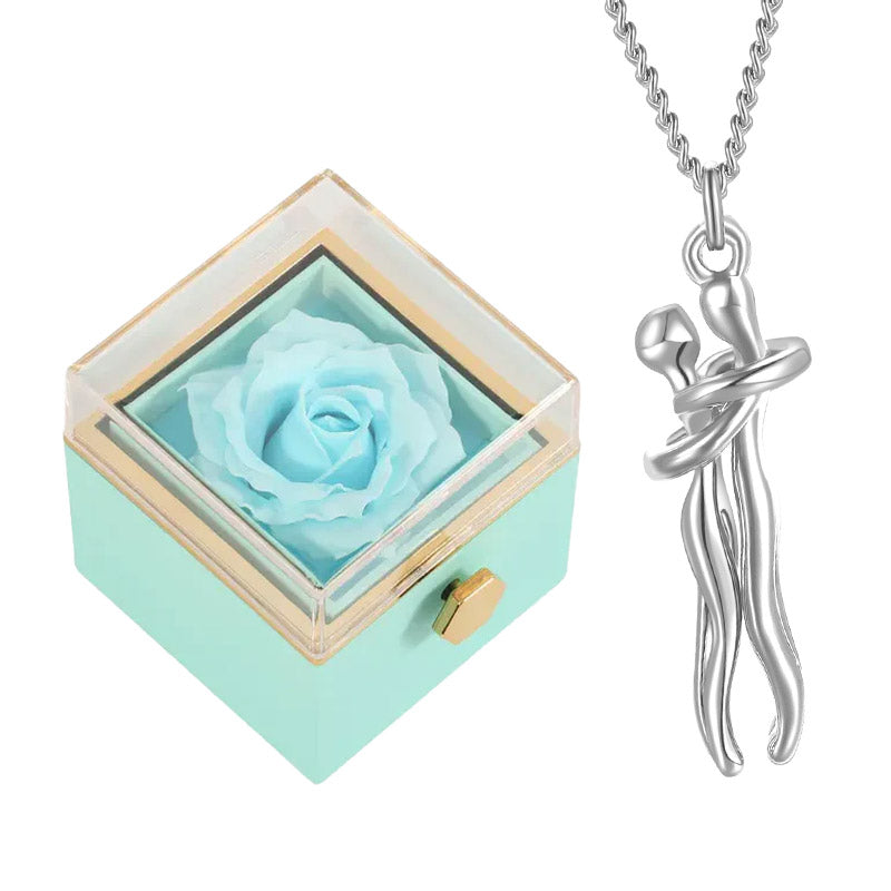 Eternal Rose Box & Eternal Love Necklace