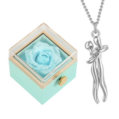 Eternal Rose Box & Eternal Love Necklace