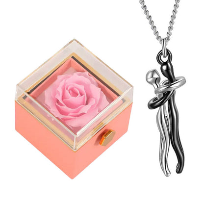 Eternal Rose Box & Eternal Love Necklace