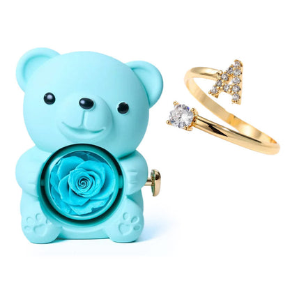 Bear Safe & Initial Ring