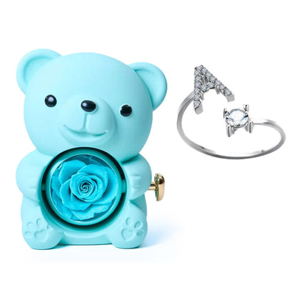 Bear Safe & Initial Ring