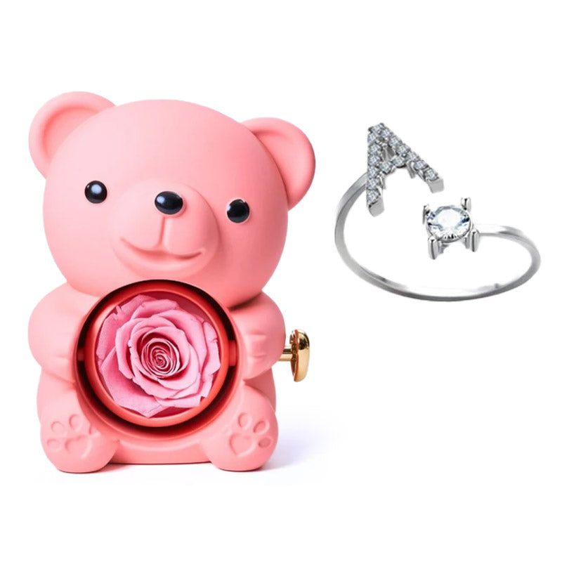 Bear Safe & Initial Ring