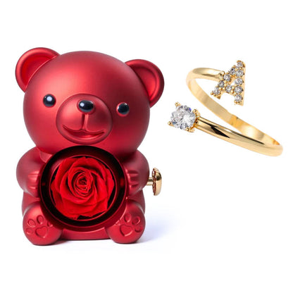 Bear Safe & Initial Ring
