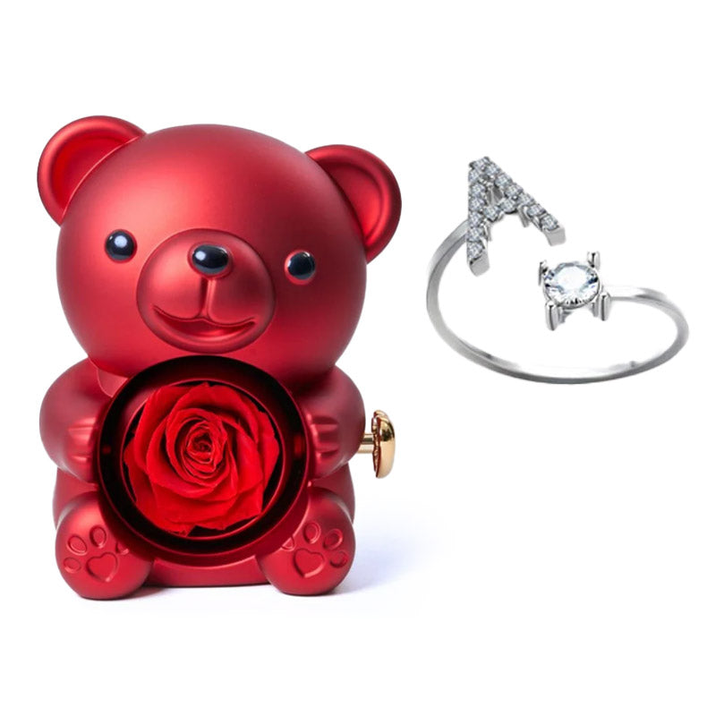 Bear Safe & Initial Ring