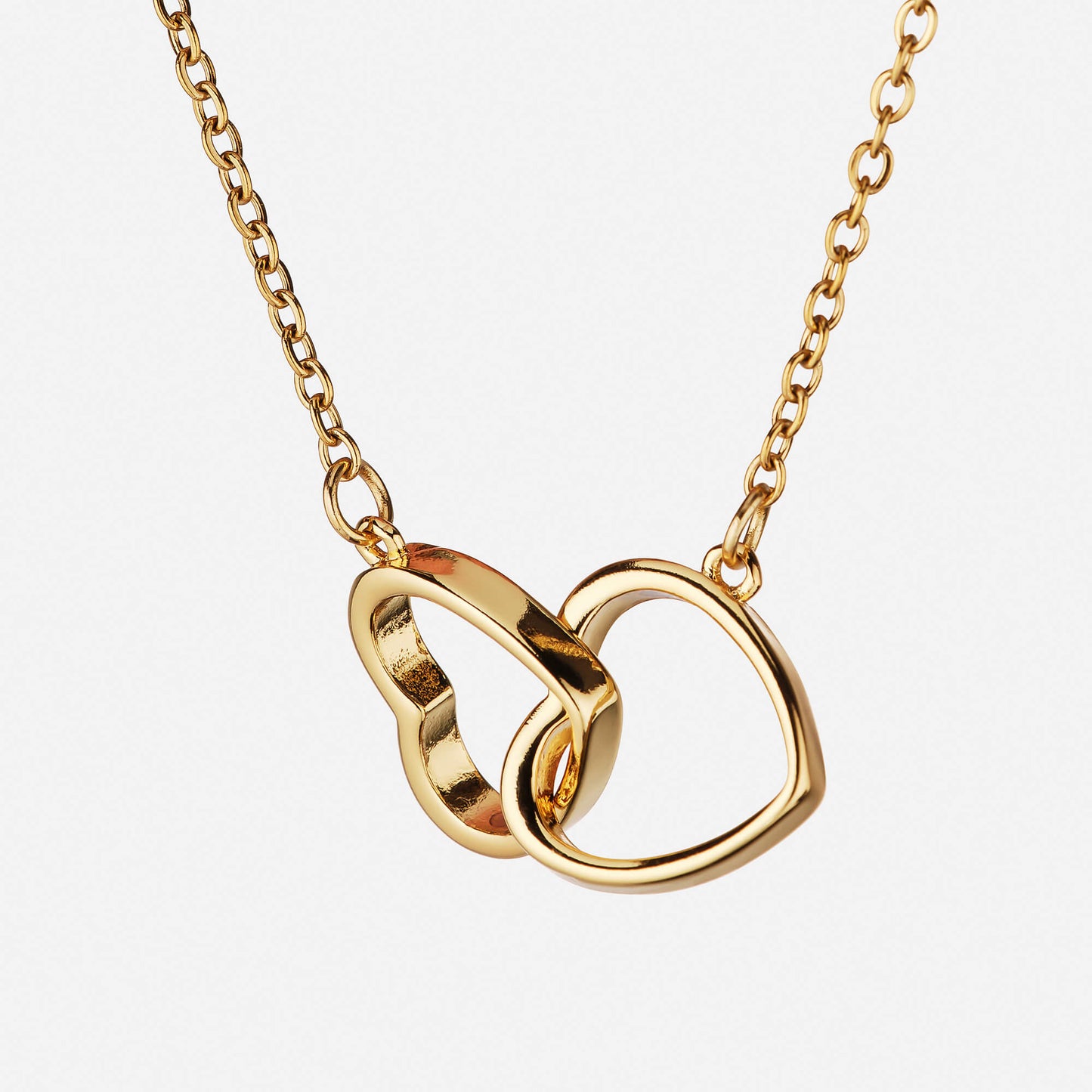 Double Heart Necklace