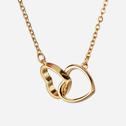 Double Heart Necklace