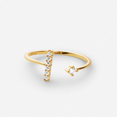 Radiant Precious Stone Ring Valerie