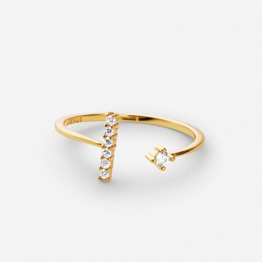 Radiant Precious Stone Ring Valerie